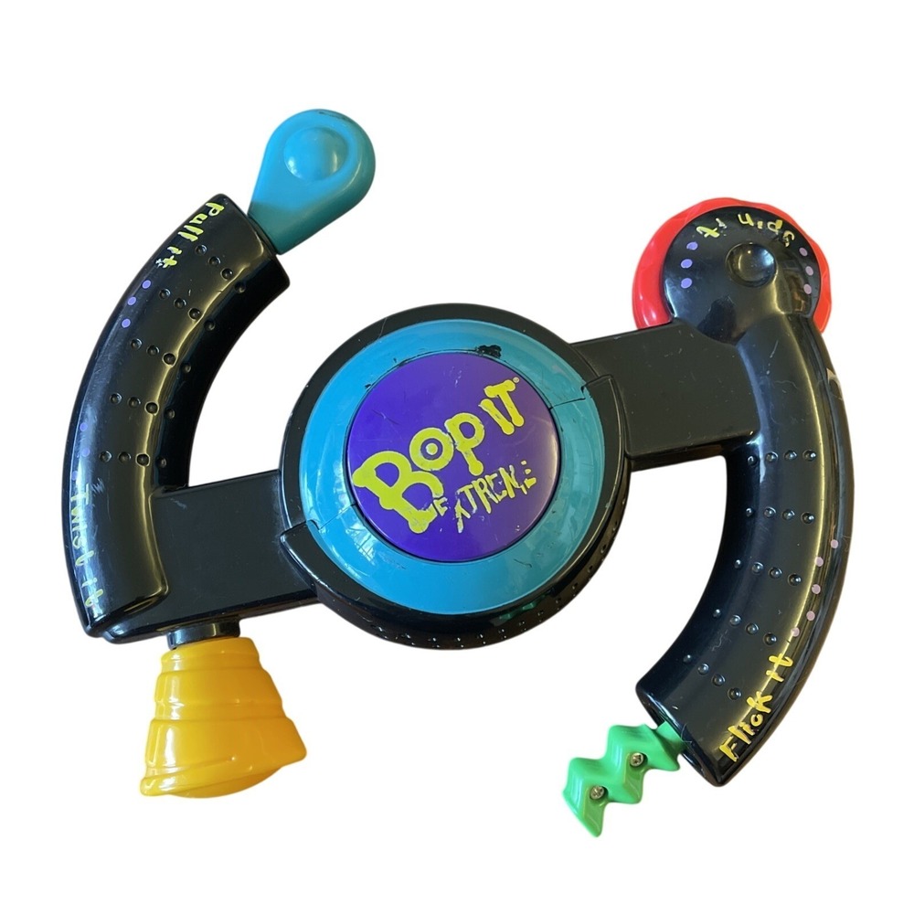 Bop It Extreme VTG Handheld Electronic Game 1998 Hasbro - Tested & Working
